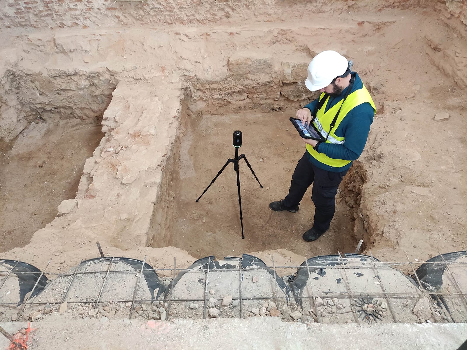 control movimientos tierra arqueologia