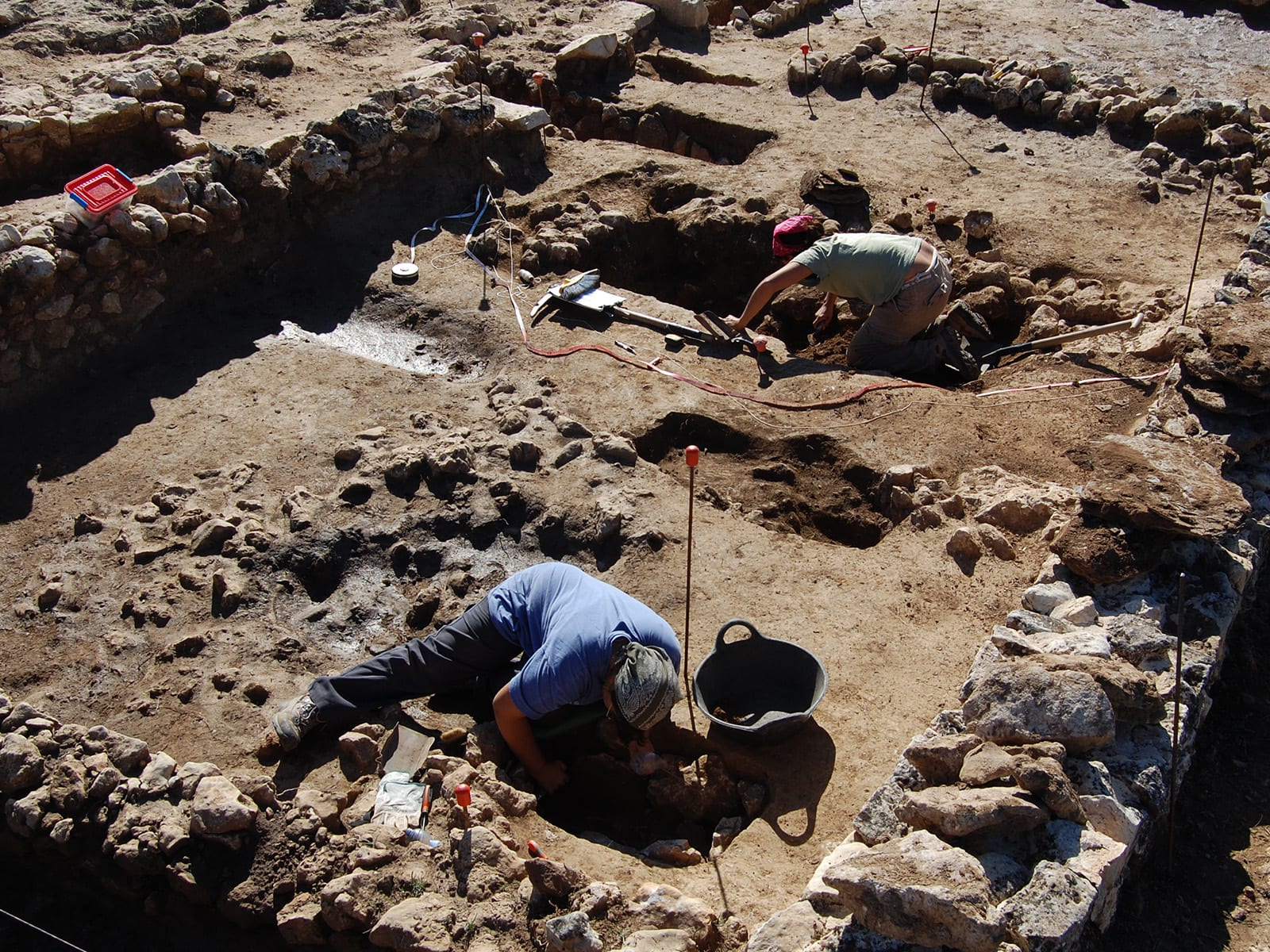 excavaciones manuales extension yacimientos